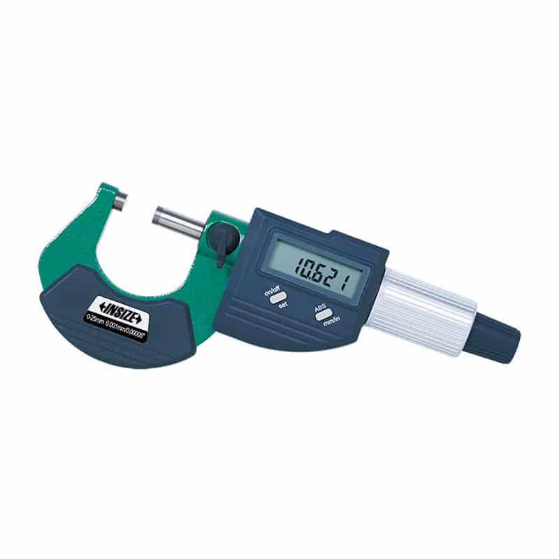 Digital Outside Micrometers (Basic Type, Without Data Output) 3109-50A