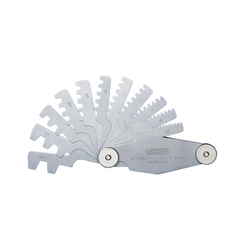 Insize Pitch Gages 4824-16 Range 1-12TPI Original — 1